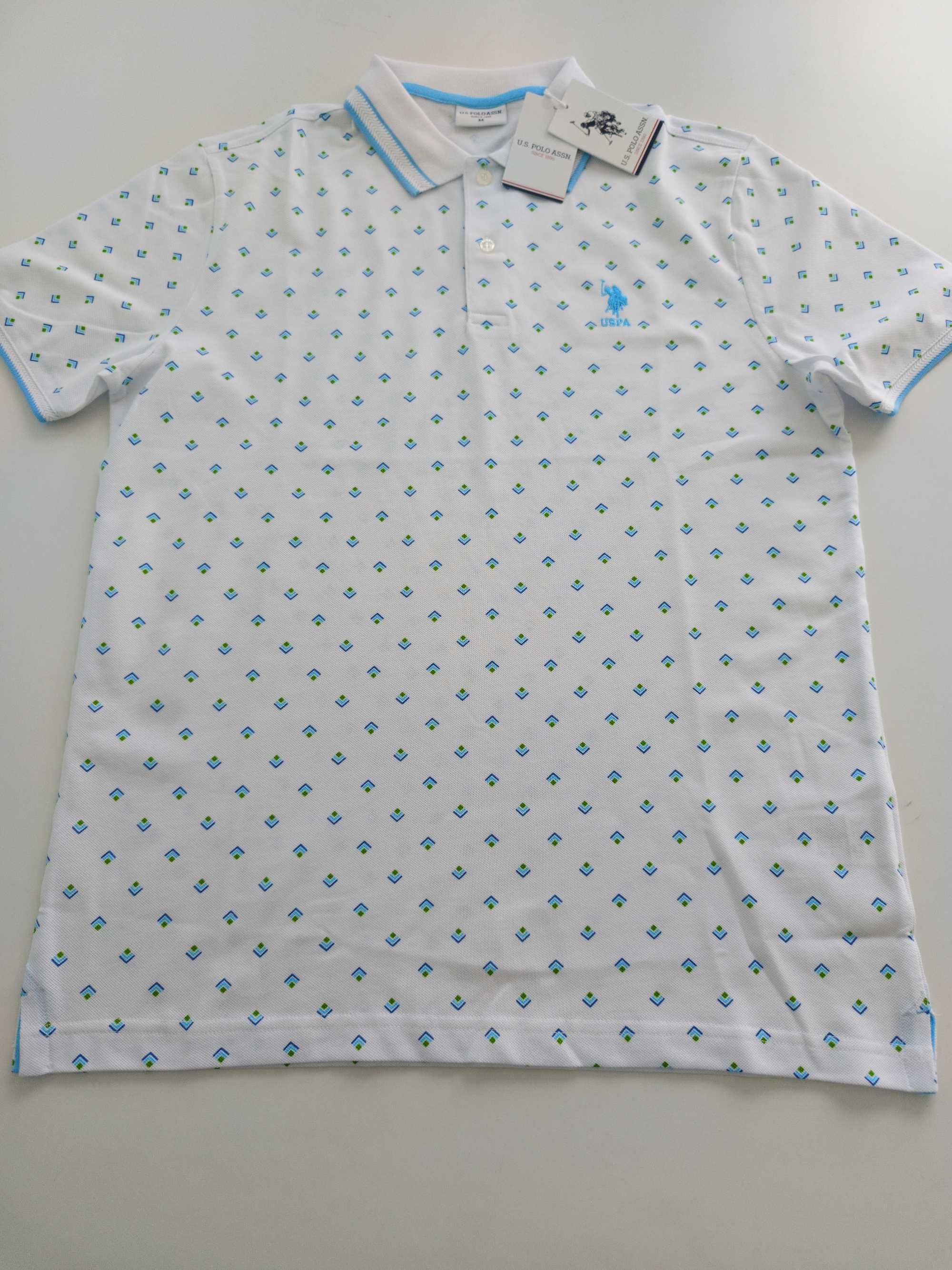 Разпродажба U.S. Polo Assn. Тениски с яка М,  2 МОДЕЛА