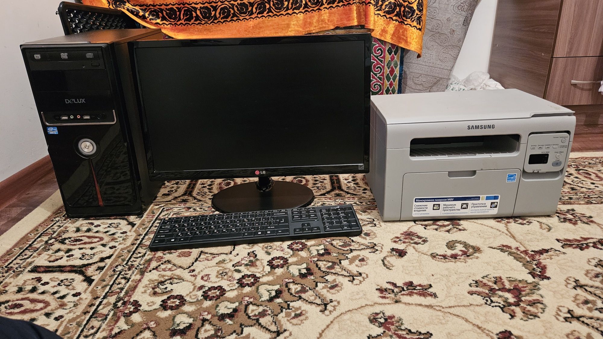 Компьютер принтер