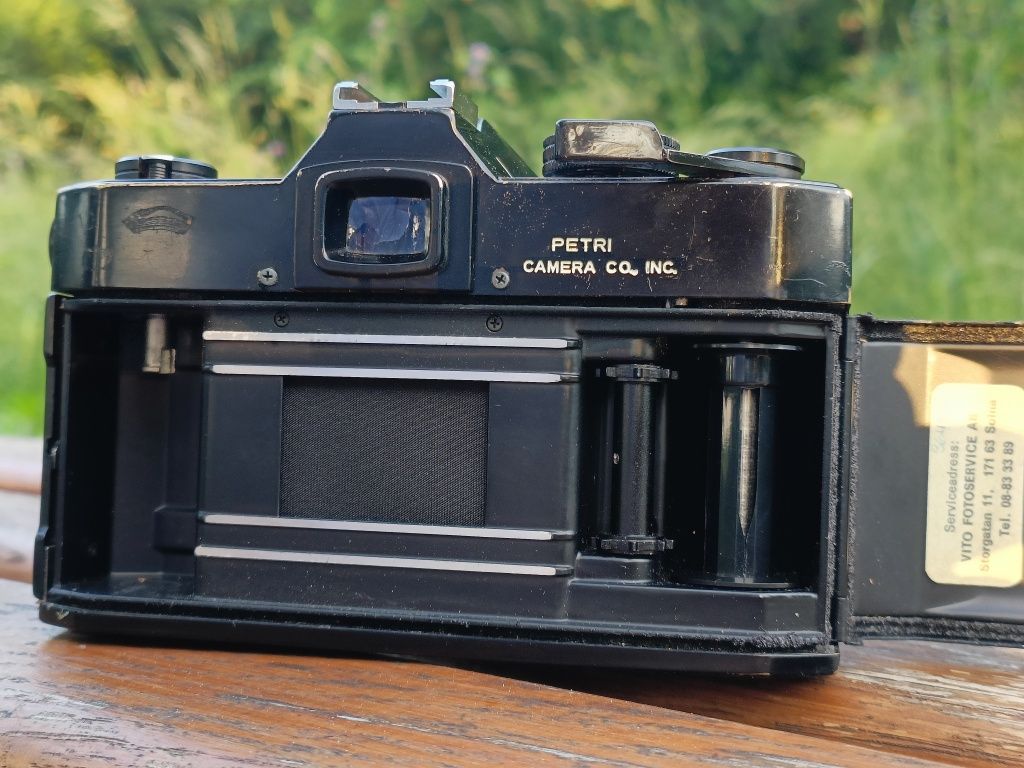 Aparat foto vintage pe film PETRI FT EE japan + curea + toc