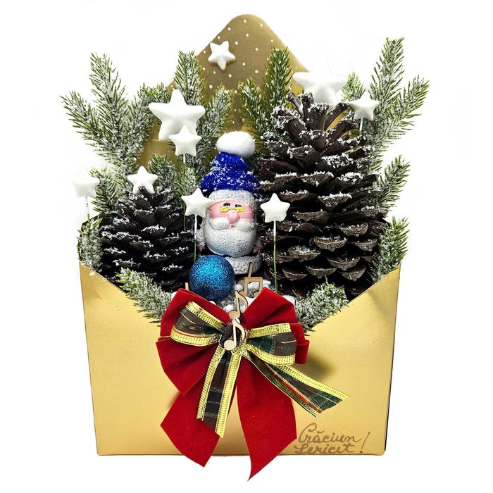 Cadou de craciun Glob pictat Regalo si aranjamente de craciun Regalo