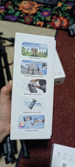 Insta 360x4 новый