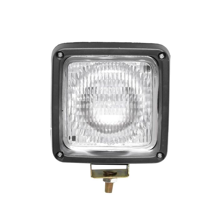Proiector patrat L=100mm, pentru bec halogen H3 12V 55W - 24V 70W fara bec