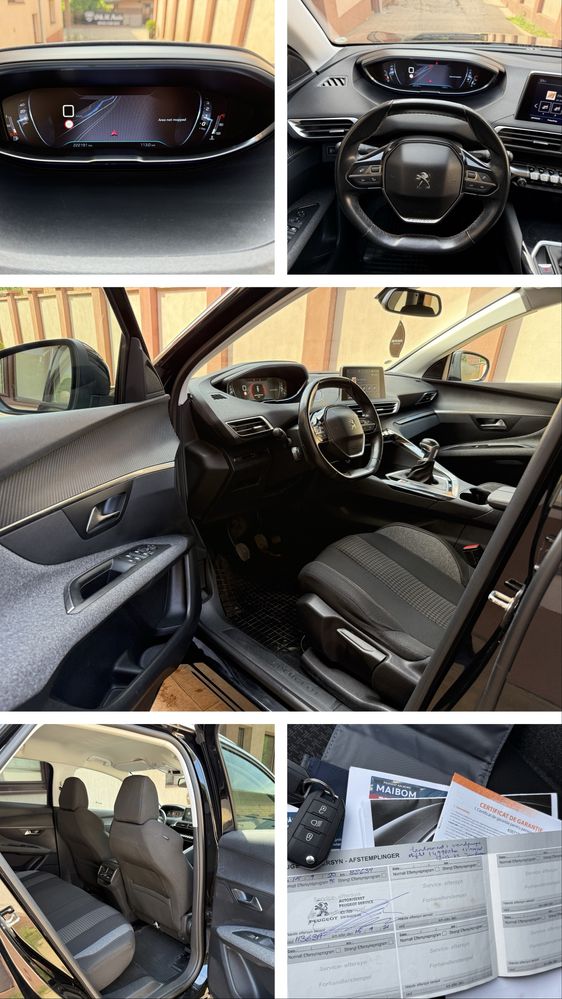 PEUGEOT 3008 EURO6 1.6 HDI 120cp  Daylight led Navi Bord Digital