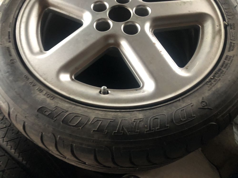 roata rezerva audi vw janta alu cu 235/50zr18 dunlop ca nou 56.6 5x112