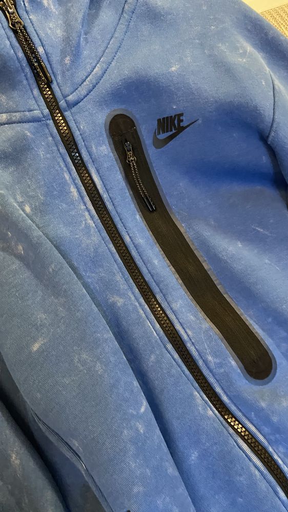 Оригинален Tech fleece blue горнище