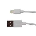 Кабель iPhone, Apple 1.2m, White/Black (miniBox)
