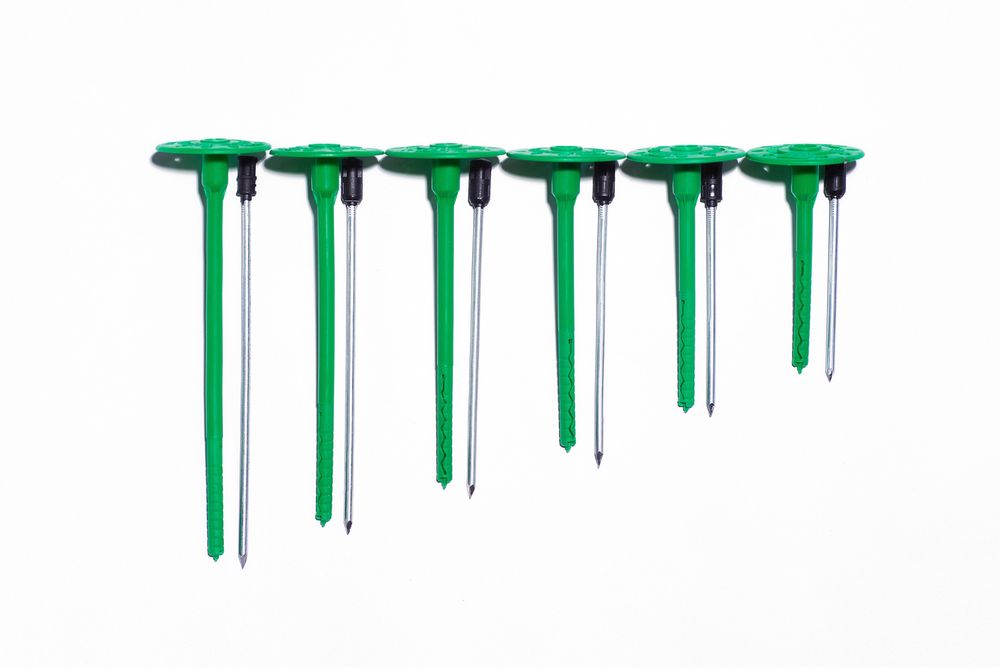 Богирус 155, 175, 195, 215, фасадный дюбель стеклосетка базальт