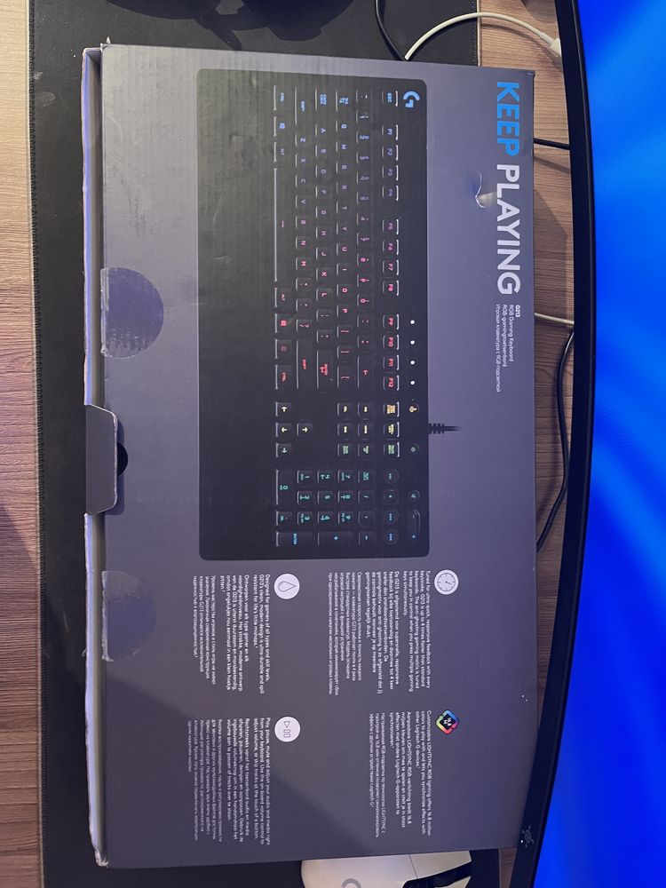 Клавиатура Logitech G213 Prodigy черный