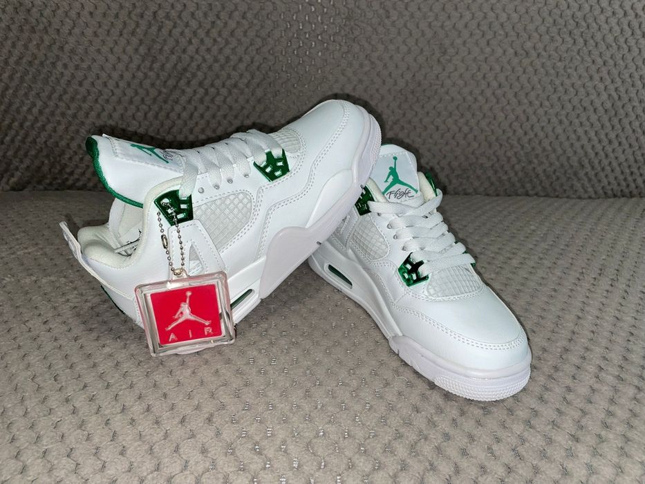 NIKE Air Jordan 4 Retro Metallic Green nr de la 36 la 40