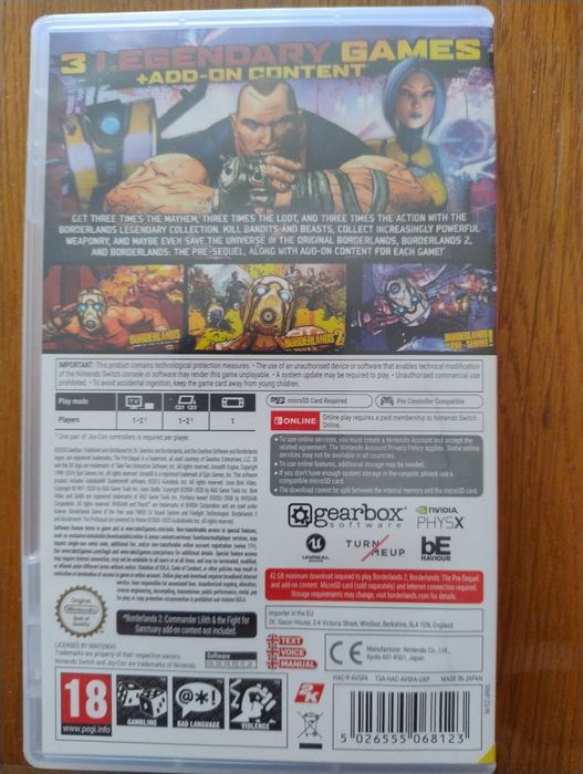 Borderlands Legendary Collection - Nintendo Switch