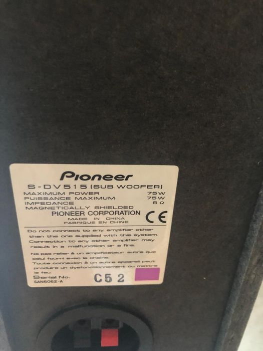 Sistem audio home cinema Pioneer