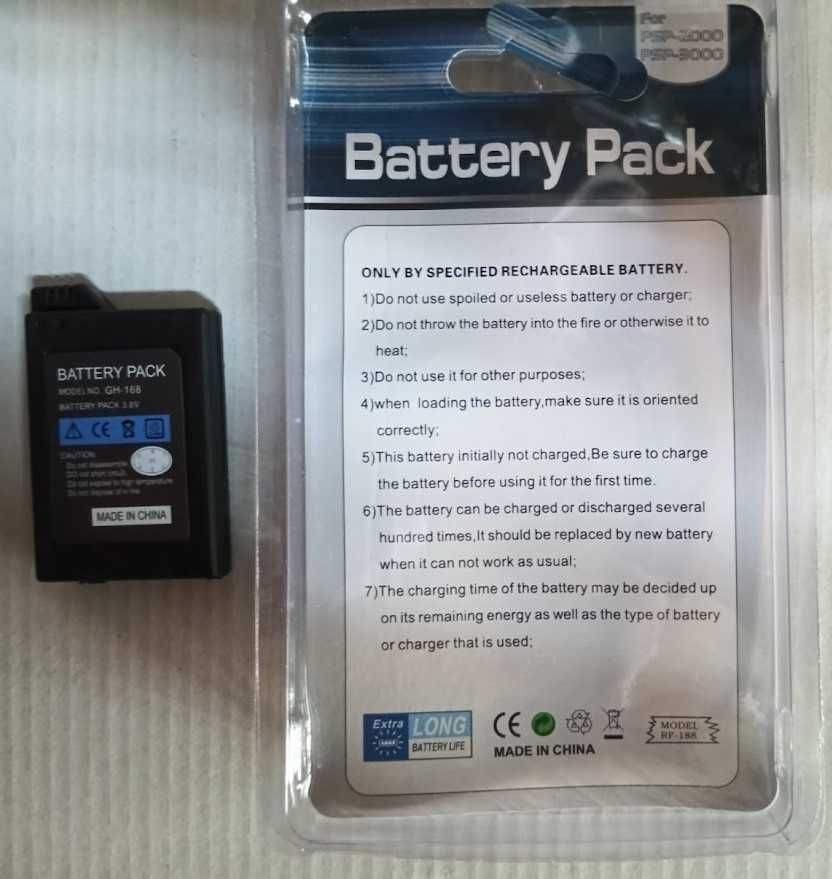 Батерия за ПСП Фат 1000 серията PSP Fat и ПСП Слим серията PSP SLIM