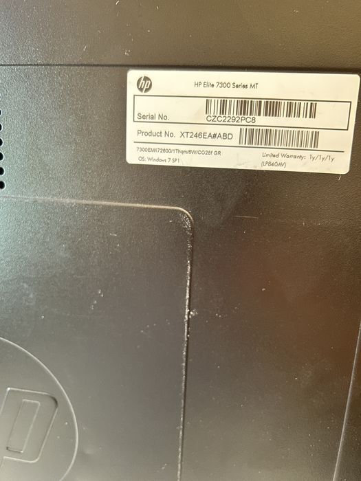 Hp i7 i5 3 generatie