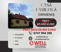 De vânzare casă familială în Ormeniș