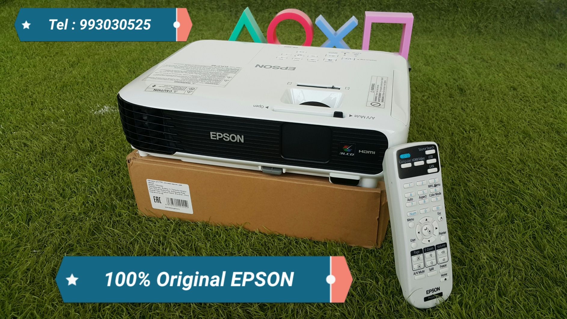 Firminniy EPSON { Проектор } Proektor. 100% ORIGINAL. НОВЫЙ.