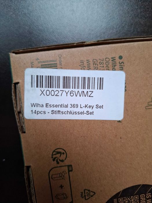 Wiha-комплекти професионални шестограми(14 бр)