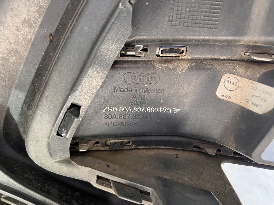 Audi Q5 80A SQ5 BLACK OPTIK броня и решетка 2016-2021