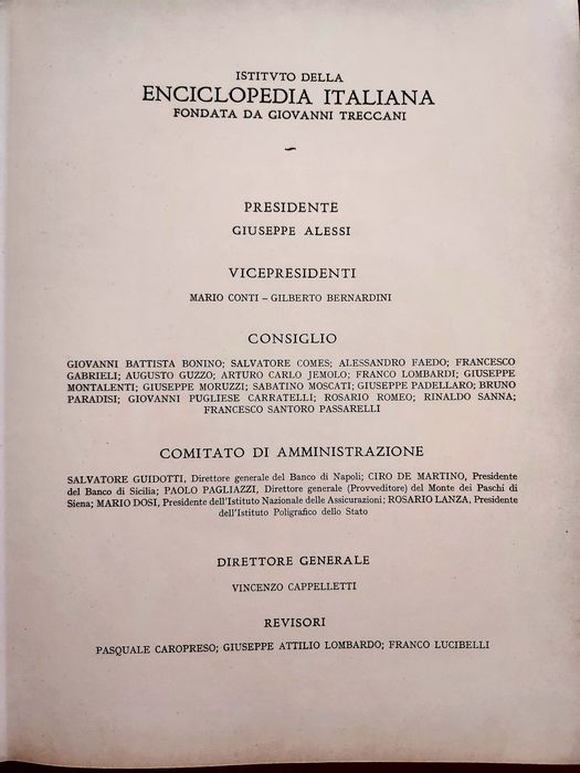 Dicționar enciclopedic Italian, 1973.