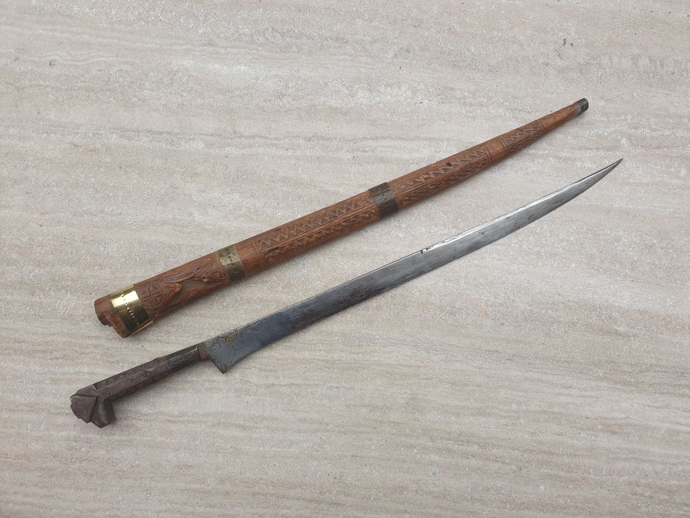 Голяма Алжирска Флиса 19 век нож острие кама меч