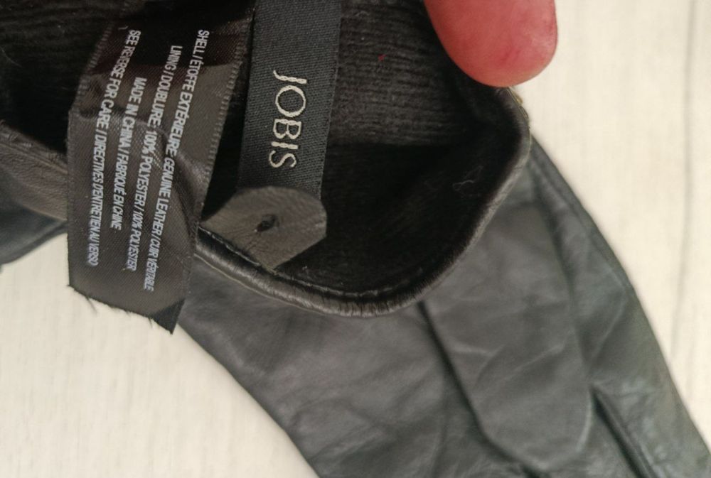 Перчатки кожаные женские