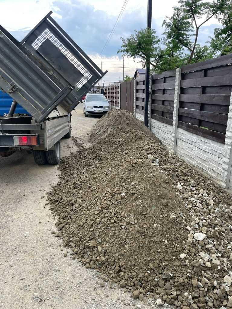 SORT / NISIP / BALAST Piatră spartă concasata Transport basculabil 6t