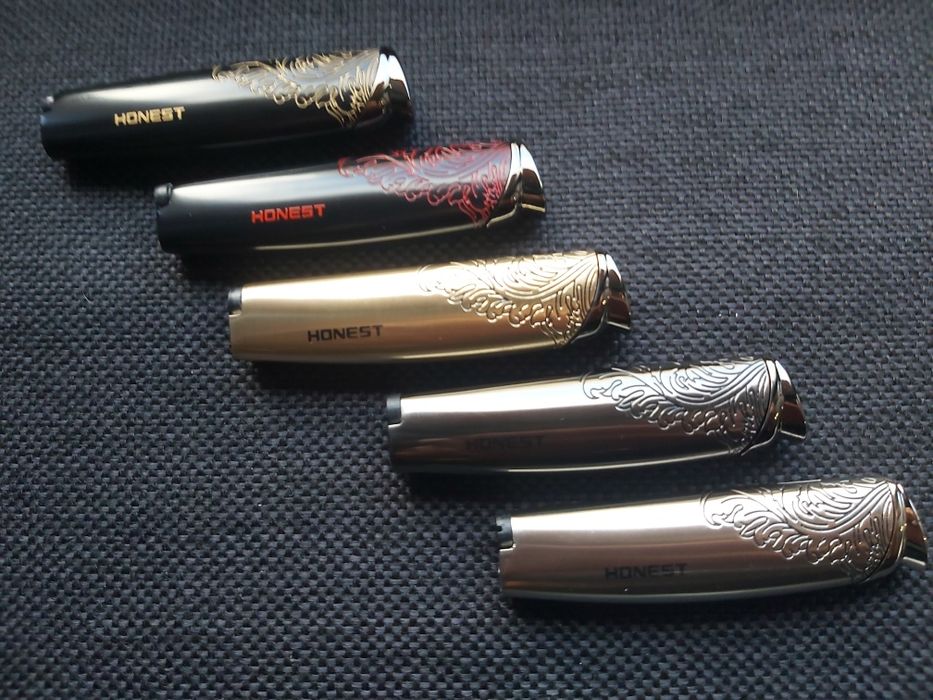 Луксозна запалка HONEST с подаръчна кутия 5 цвята