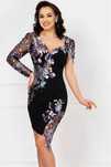 rochie argintie rbn