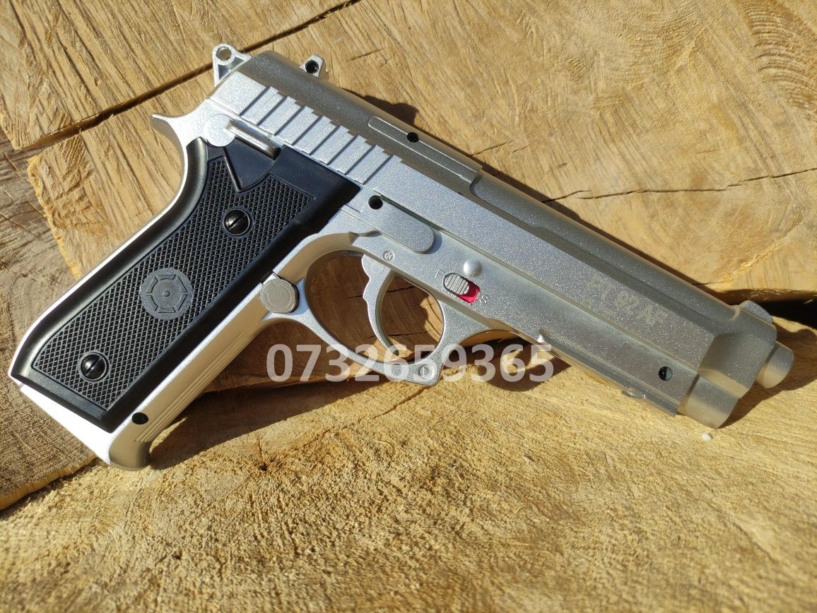 Beretta M92 4.5jUPGRADAT Full Metal puternic CO2 pistol airsoft