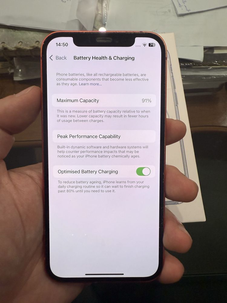 Iphone 12 64 GB Red Edition