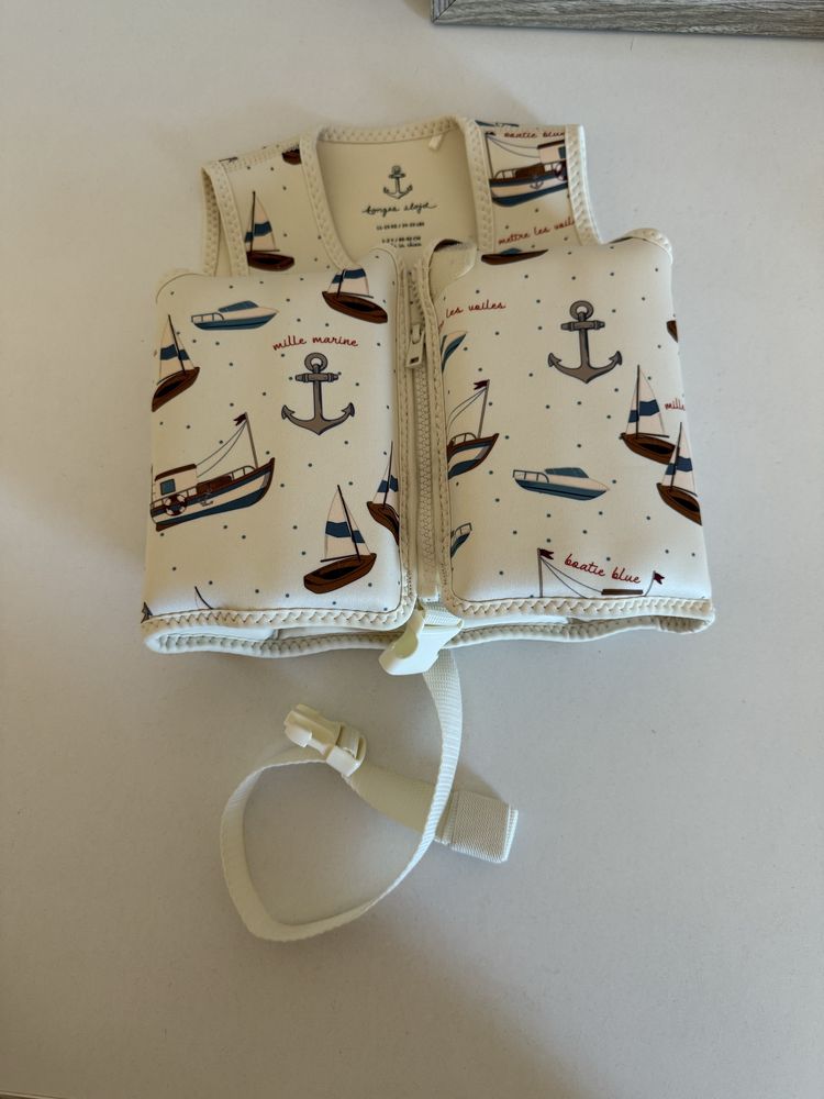 Vesta de inot pentru copii Konges Slojd - Sail Away - 1-2 an