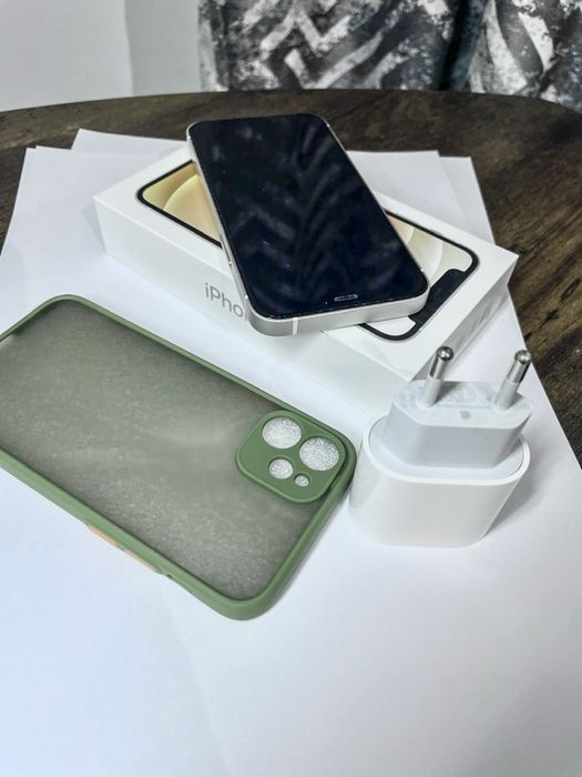 telefon iphone 12 mini alb