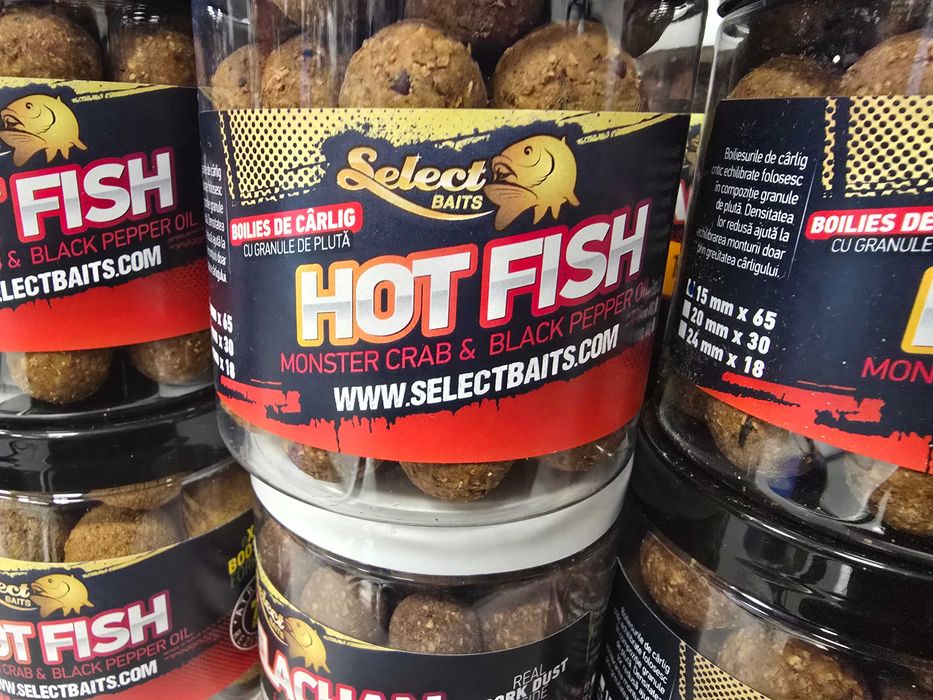 Промо Протеинови топчета Select Baits Hot Fish