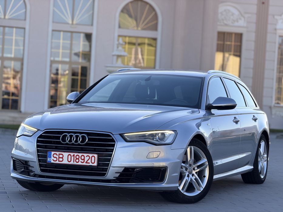 Audi a6 ULTRA An 2015 2.0TDI 190Cp Euro 6 S-Line/Led/Piele/Navi