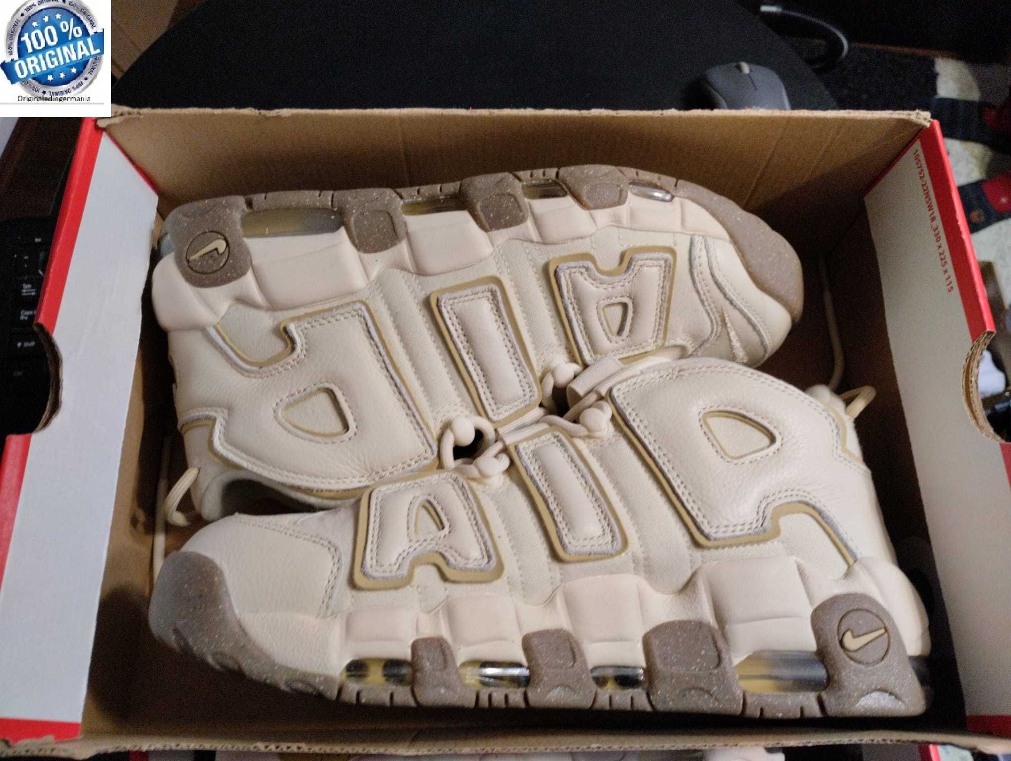 ADIDASI ORIGINALI 100% Nike Uptempo 96' Team Gold   nr 42