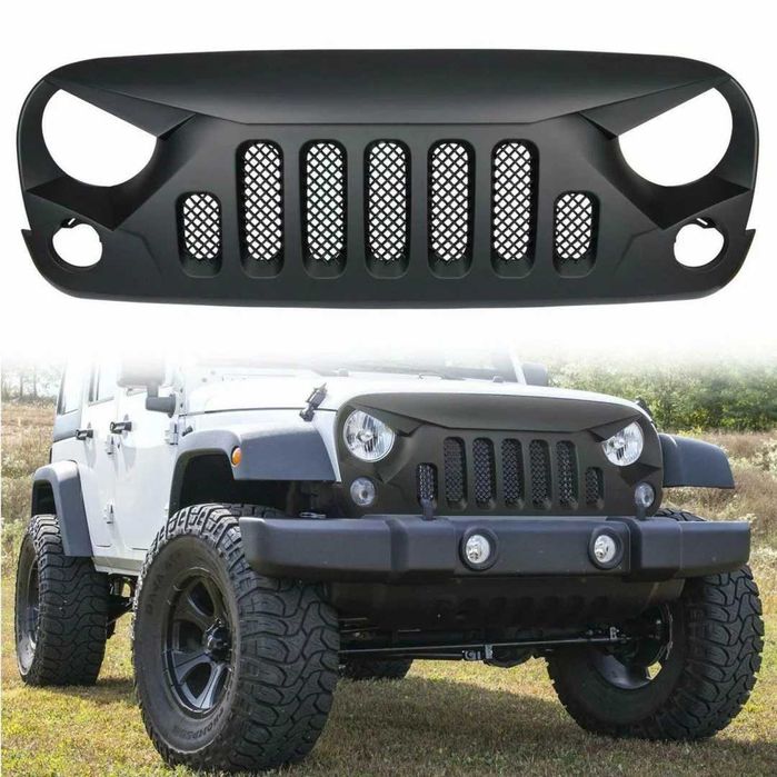 Grila fata ABS Jeep Wrangler JK 2007-2017 177 TRANSPORT GRATUIT