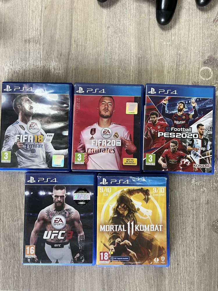 Sony playstation 4 5 игри 2 джойстика