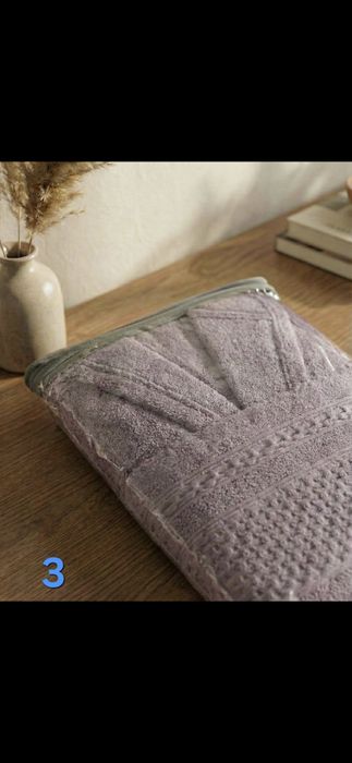 Халат с качулка и кърпа 50/90