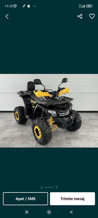 Se oferă spre vânzare ATV 150cm aproape nou