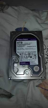 Продаю жёстких диск WD purple 8Tb для систем видео наблюдения