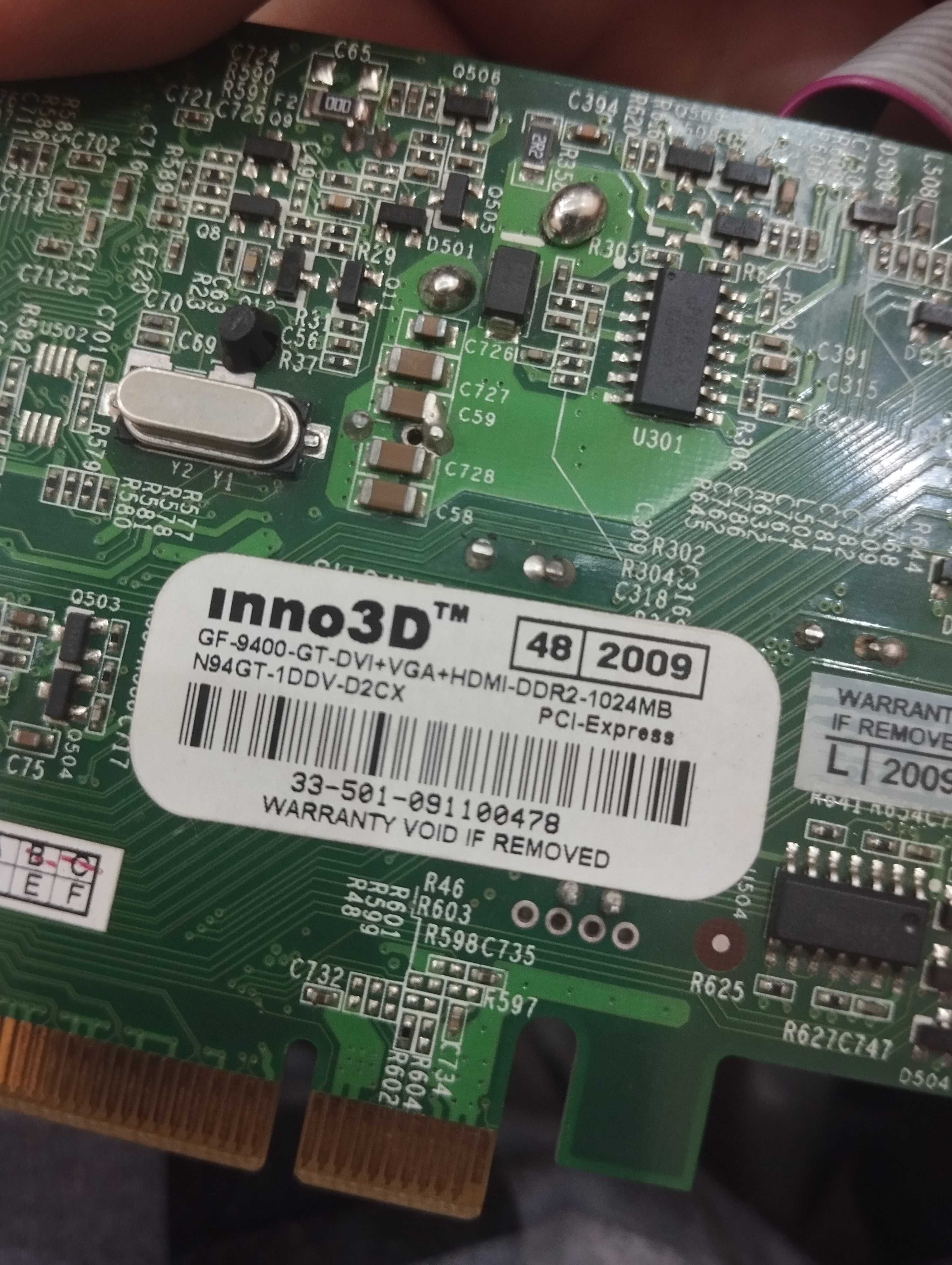 Inno3d 9400gt 1gb gddr2