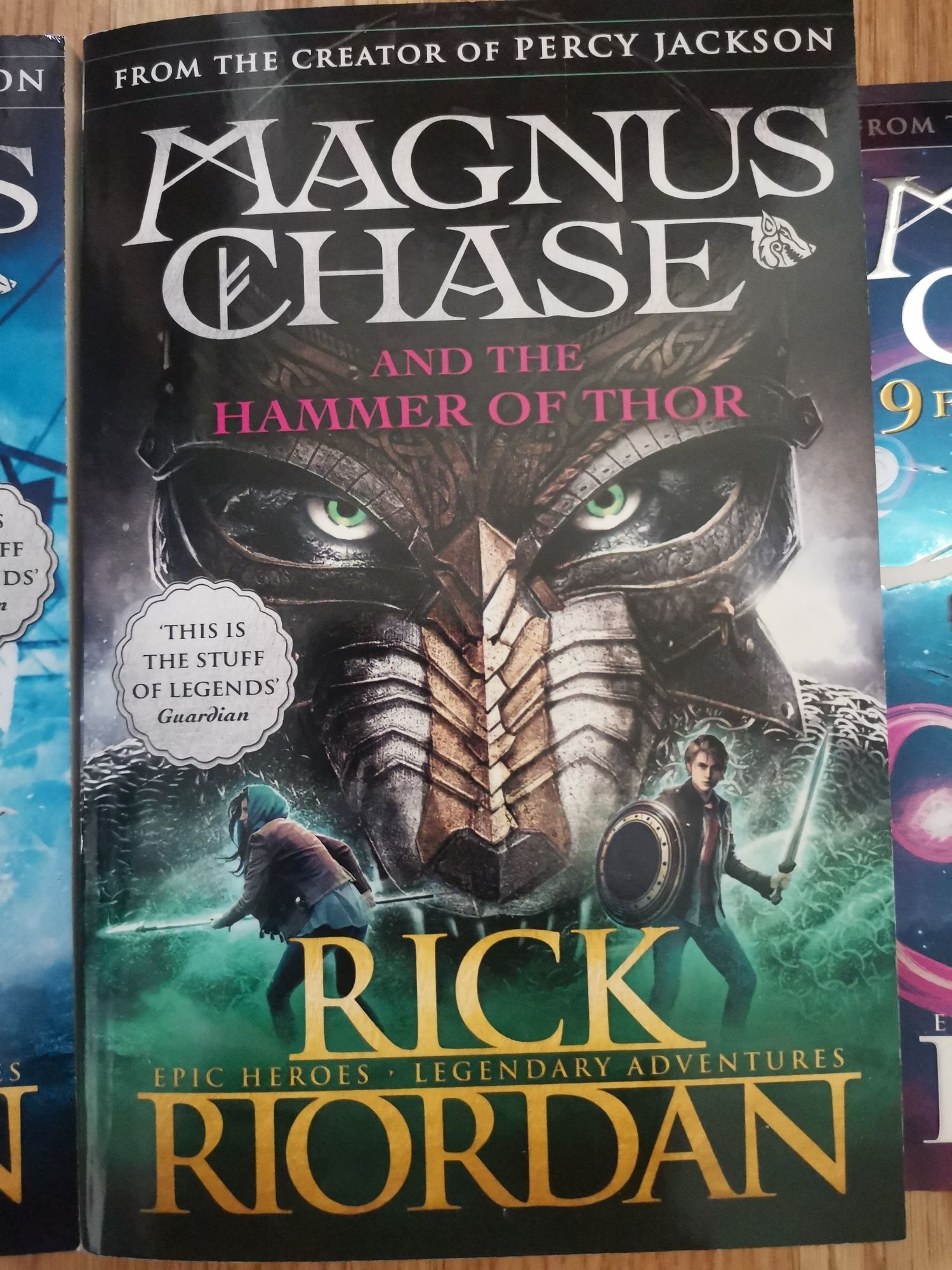 Rick Riordan - Seria Magnus Chase - lb Engleza