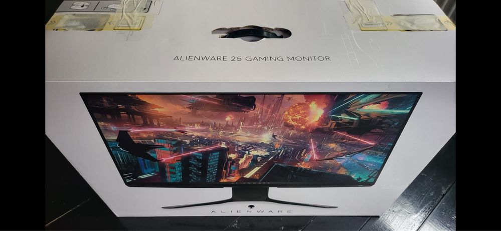 Vand monitor Alienware AW2521HFA pentru piese , ecran defect