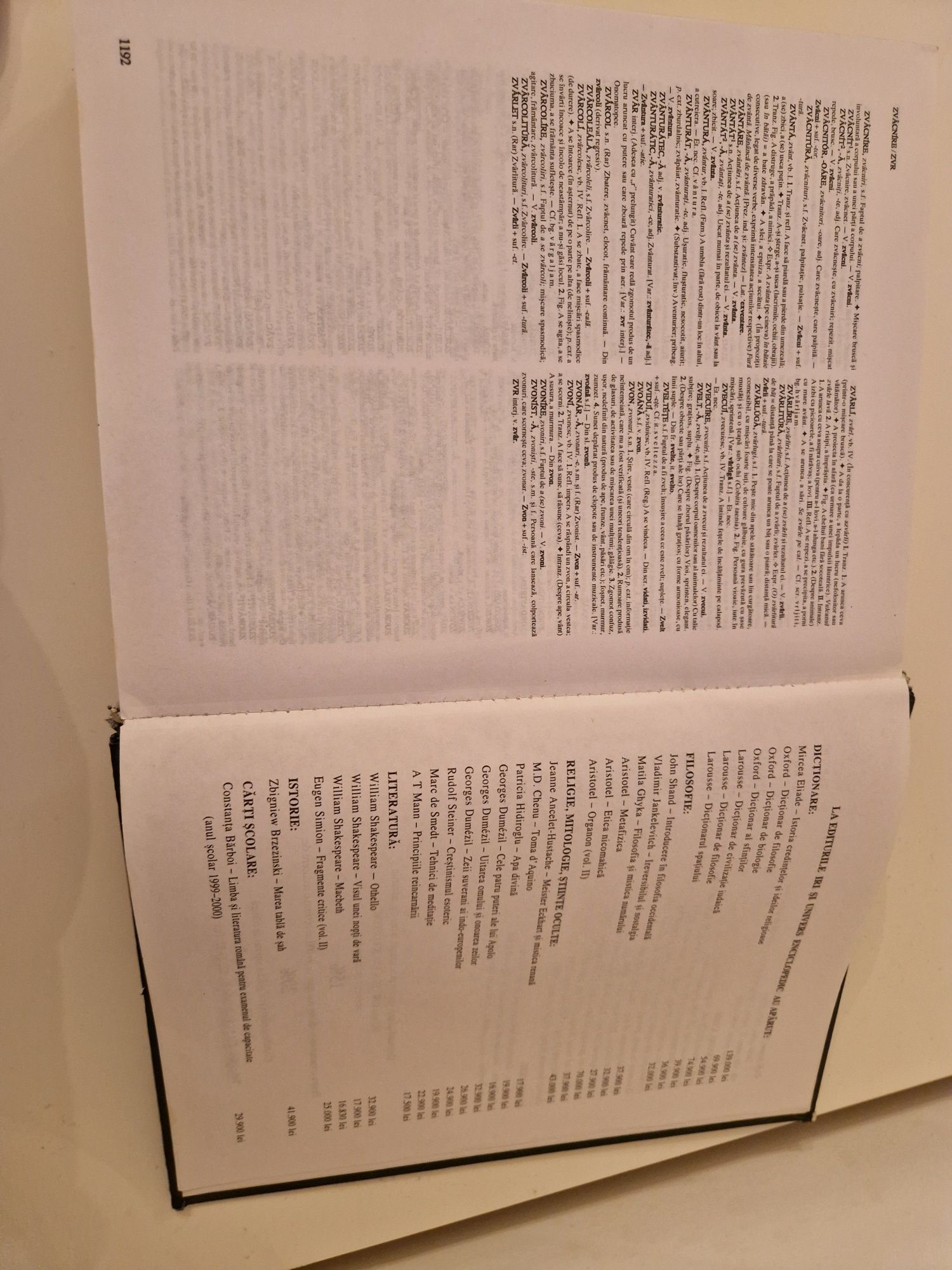 DEX explicativ al limbii romane