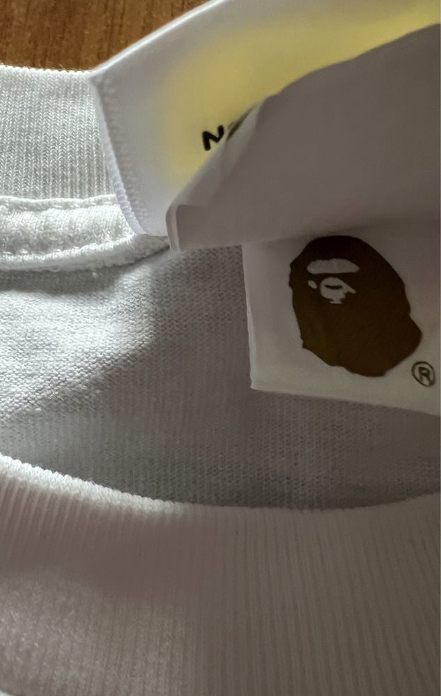 Tricou Bape Alb L