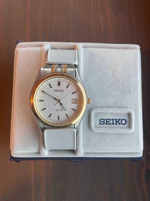Оригинален ръчен часовник SEIKO SQ50.