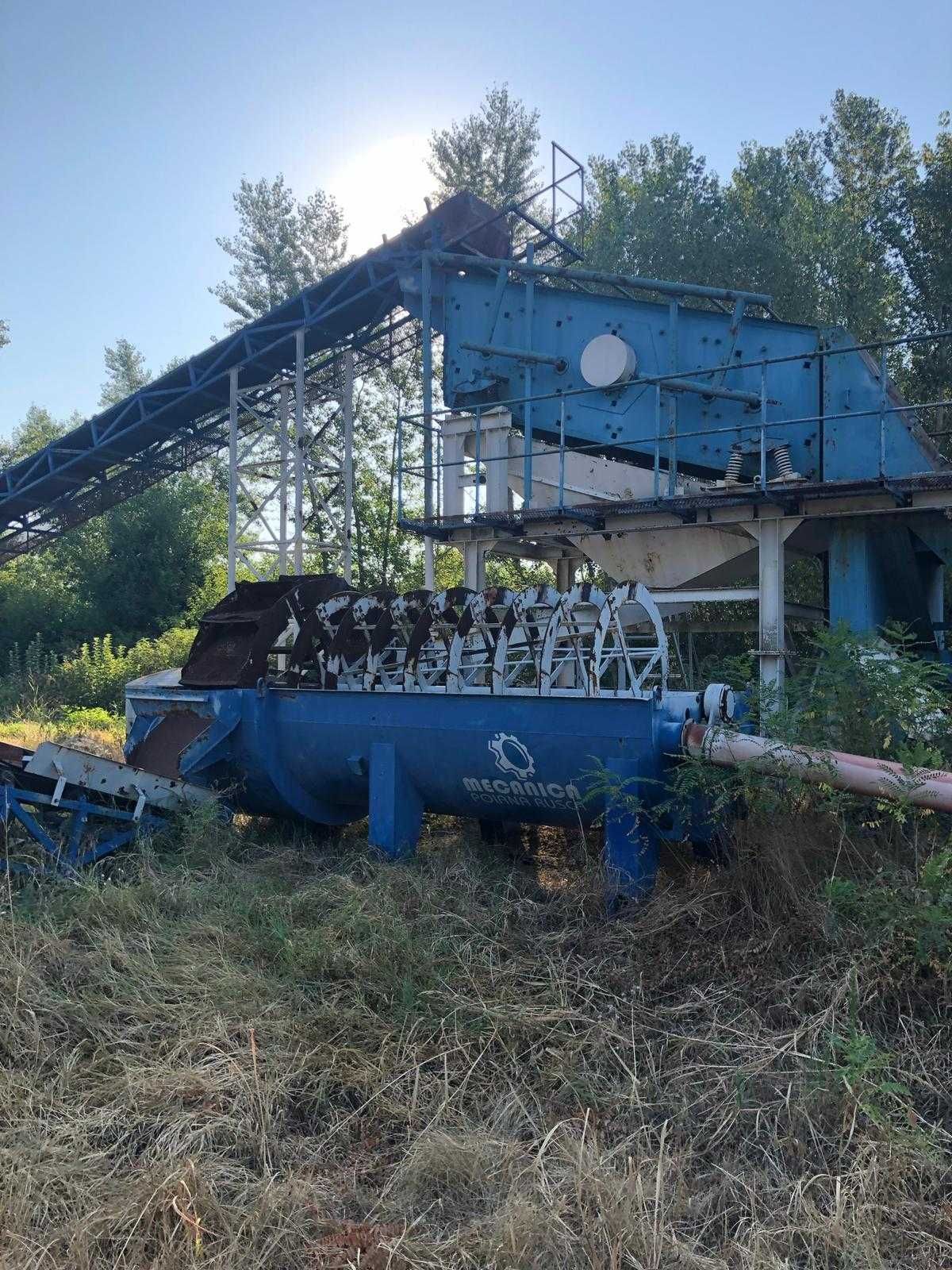 Balastiera tuglui,pune in vanzare agregate:balast,nisip,sorturi