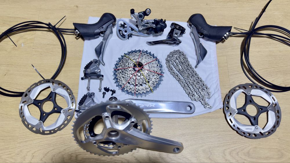 Groupset shimano grx 810 editie limitata
