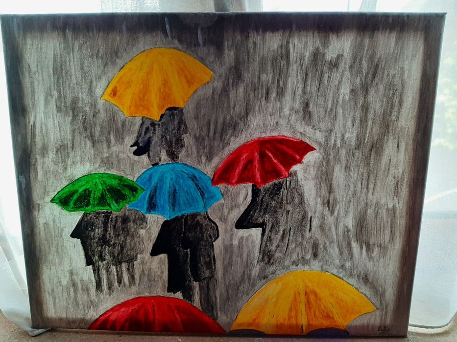 Tablouri pictate cu acrilic 40×50cm,25*30