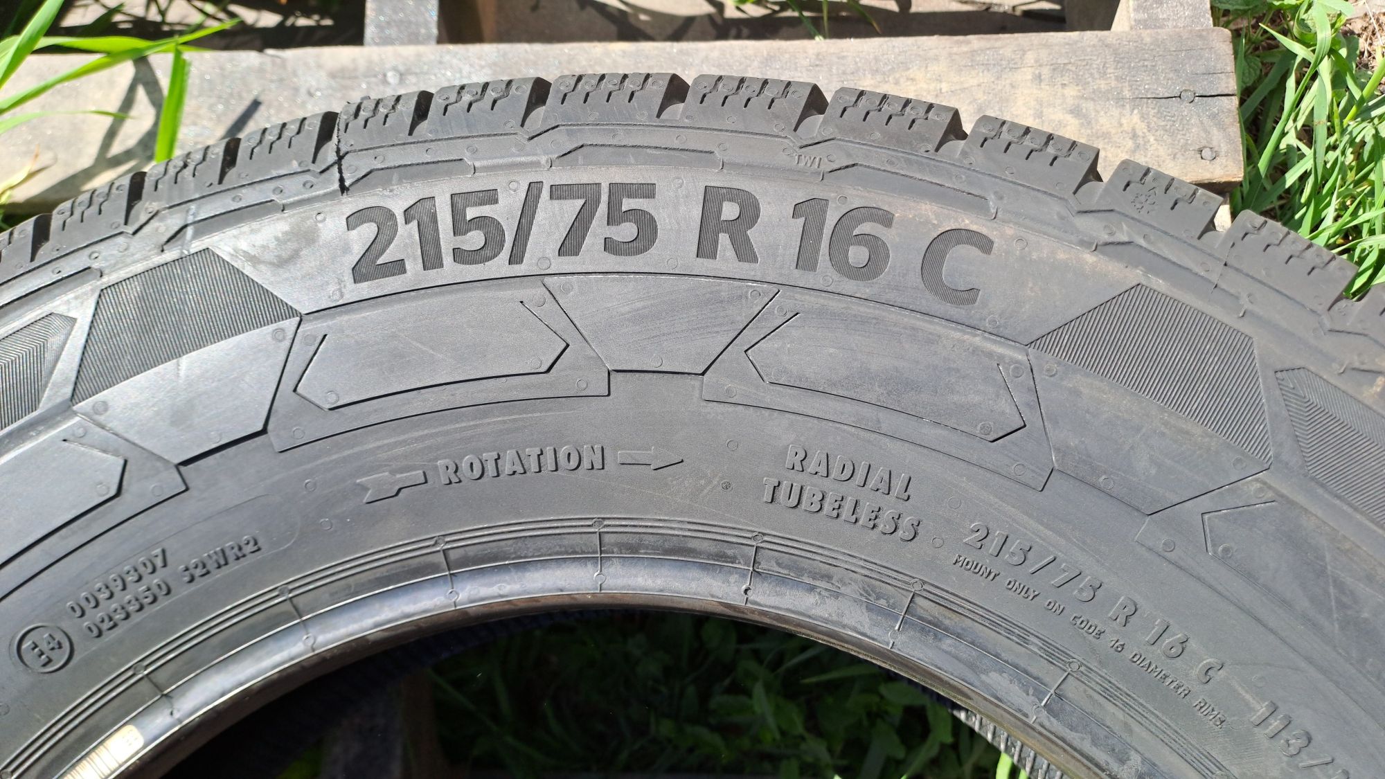 1бр. Нова 215/75/16C Continental, Бусова