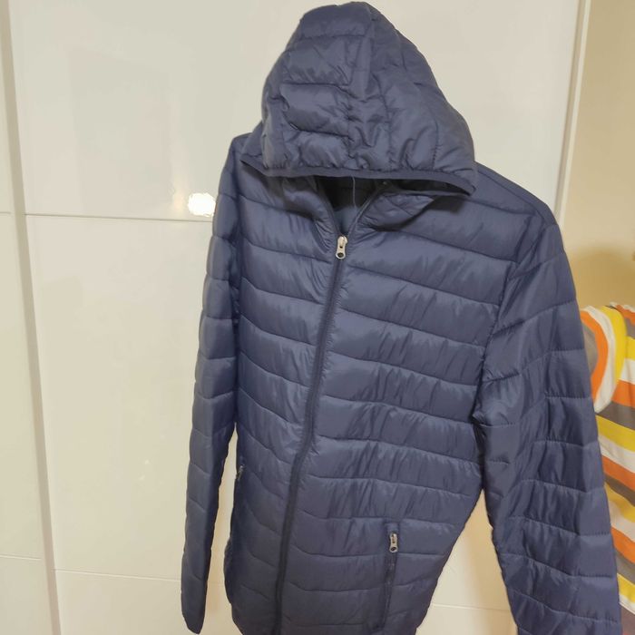 Тъмно синьо мъжко яке